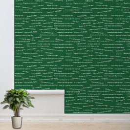 Papel Pintado Afirmación positiva | Guía de autocuidado