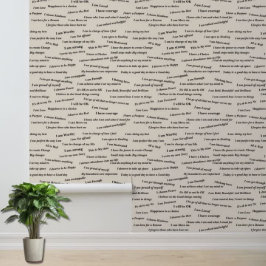 Papel Pintado Afirmación positiva | Guía de autocuidado