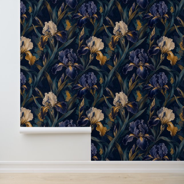 Papel Pintado After Hours Iris Moody Florals (Solicitud)