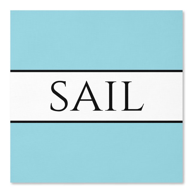 Papel Pintado AIL Refinado Robin Egg Blue Black Stripes (Anverso)