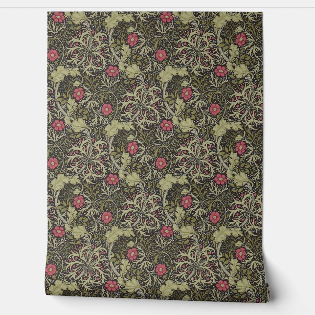 Papel Pintado Algas marinas - Wiliam Morris (Desenrollar)