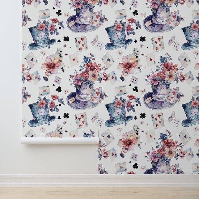 Papel Pintado Alice in Wonderland Pattern (Solicitud)