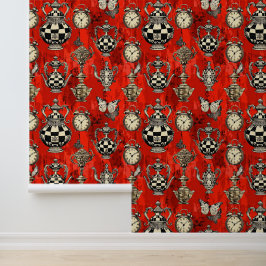 Papel Pintado Alice in Wonderland Pattern