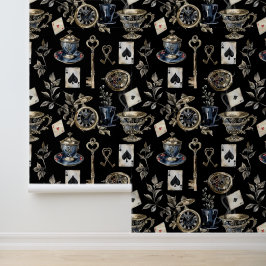 Papel Pintado Alice in Wonderland Pattern