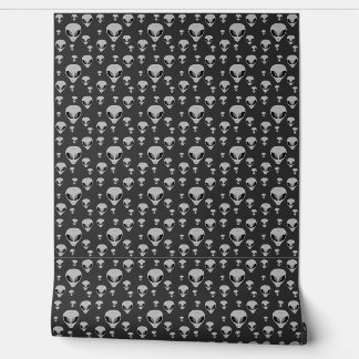 Papel Pintado Alien Heads