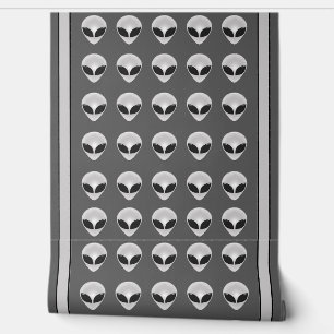 Papel Pintado Alien Heads