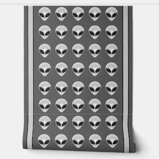 Papel Pintado Alien Heads