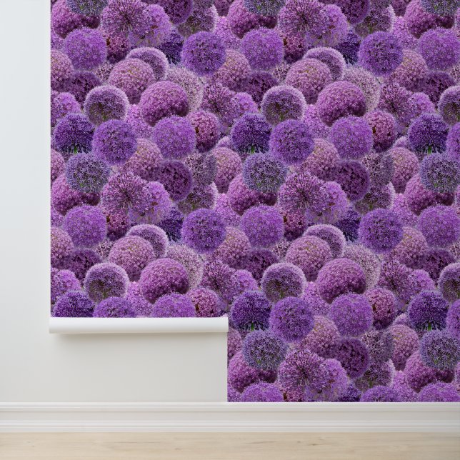 Papel Pintado Alliums Morados (Solicitud)