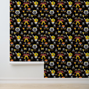 Papel Pintado Amantes de robots de Guay Boys alicatados