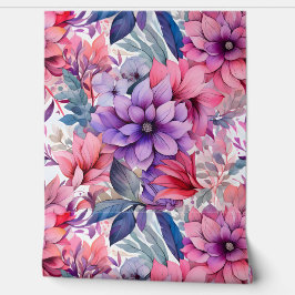 Papel Pintado Amethyst Bloom Rhapsody Botánico