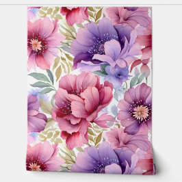 Papel Pintado Amethyst Bloom Rhapsody Botánico