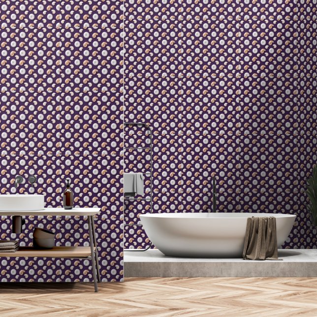 Papel Pintado Amethyst Shell Mirage  (Baño)