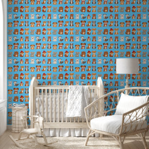 Papel Pintado Amigos animales muy amables