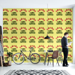 Papel Pintado Amo las Frutas de Verano