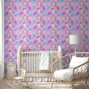 Papel Pintado Amor de Unicornio