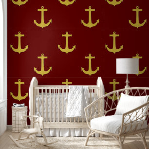 Papel Pintado ANCHOR Silhouette - diseño náutico 3