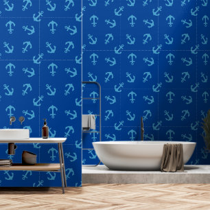 Papel Pintado Ancla Nautica moderna