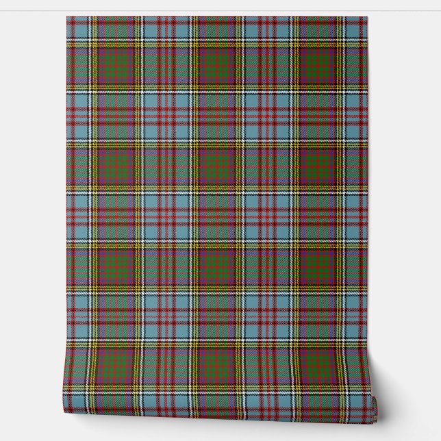 Papel Pintado Anderson Tartan Plaid Scottish Clan (Desenrollar)