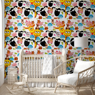 Papel Pintado Animales de papel tapiz