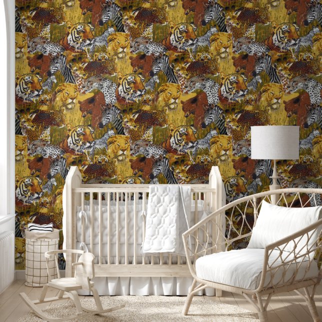 Papel Pintado Animales salvajes (Niños)