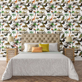 Papel Pintado Animales Vintage Por D'Orbigny