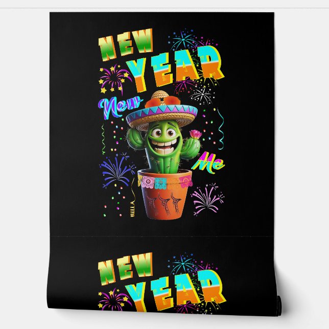 Papel Pintado Año nuevo (Desenrollar)