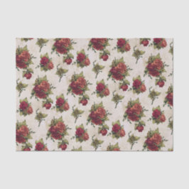 Papel pintado antiguo del rosa rojo