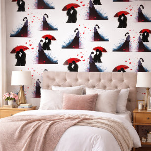 Papel pintado apasionado romántico para parejas en