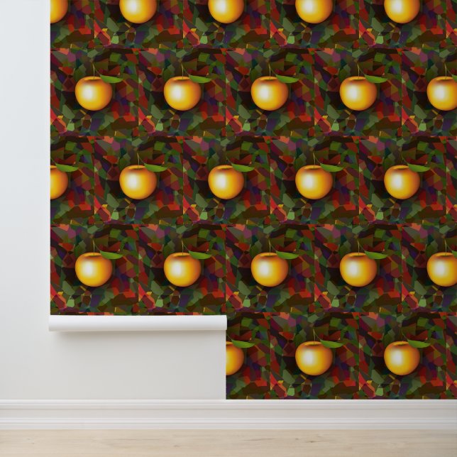 Papel Pintado Apple 3-d (Solicitud)