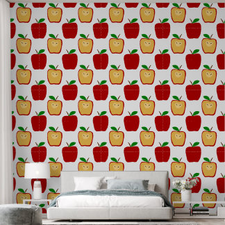 Papel Pintado Apple Polkadots
