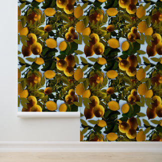 Papel Pintado Árbol de limón