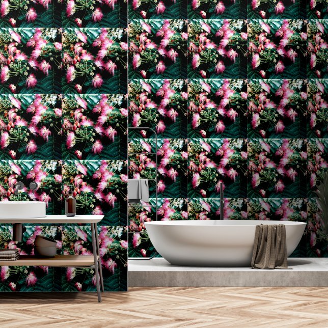 Papel Pintado Árbol de seda (Baño)