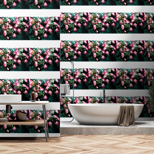 Papel Pintado Árbol de seda (Baño)