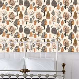 Papel Pintado Árboles de Cottagecore