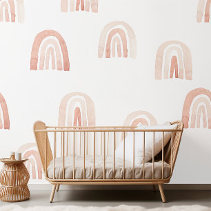Papel Pintado "Arcoiris Pastel de color de agua