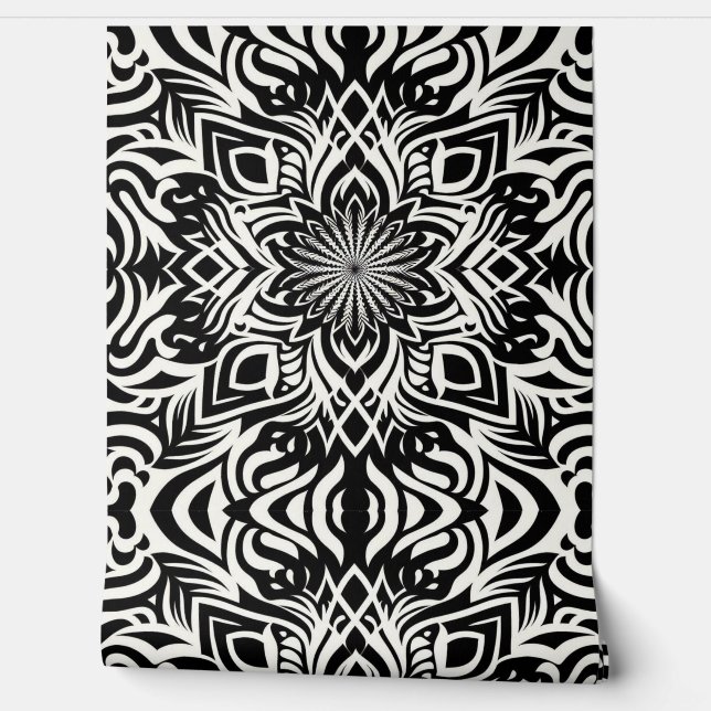 Papel Pintado Armonía B&W (Desenrollar)