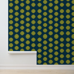 Papel Pintado Armonía infinita: Arte de símbolo sagrado de Manda