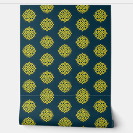 Papel Pintado Armonía infinita: Arte de símbolo sagrado de Manda