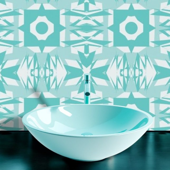 Papel Pintado Armonía turquesa (Subido por el creador)