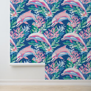 Papel Pintado Arrecife de delfín dulce