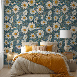 Papel Pintado Art Nouveau Shasta Daisies