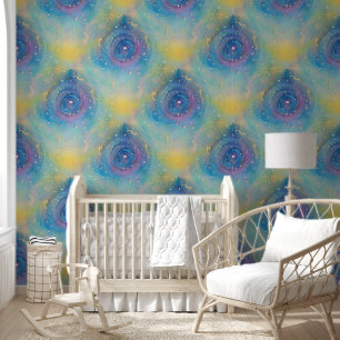 Papel Pintado Arte de abstracción de imágenes - patrón continuo 
