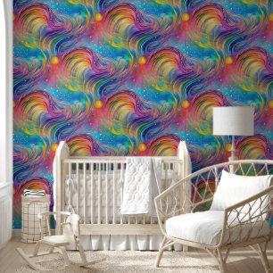 Papel Pintado Arte de abstracción de imágenes - patrón continuo 