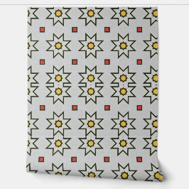 Papel Pintado arte de árboles y bosques abstractos