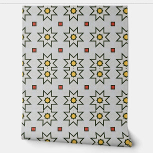 Papel Pintado arte de árboles y bosques abstractos