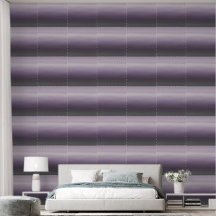 Papel Pintado Arte de IA de lavanda y gris carbón