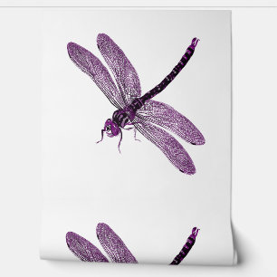 Papel Pintado Arte de la libélula del orgullo asexual