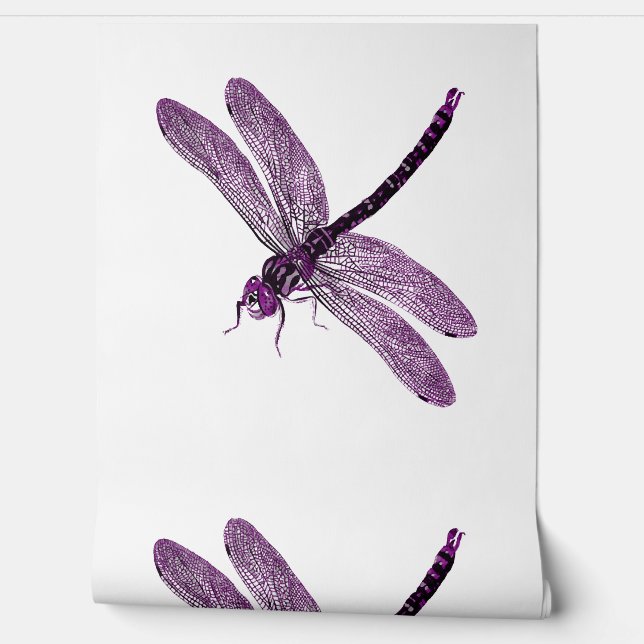 Papel Pintado Arte de la libélula del orgullo asexual (Desenrollar)