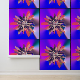 Papel Pintado Arte de Mandala Vintage Colorido Geométrico Abstra