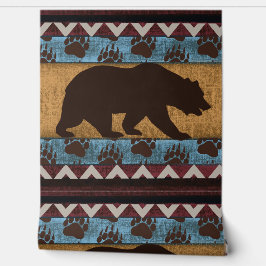 Papel Pintado Arte de oso nativo americano